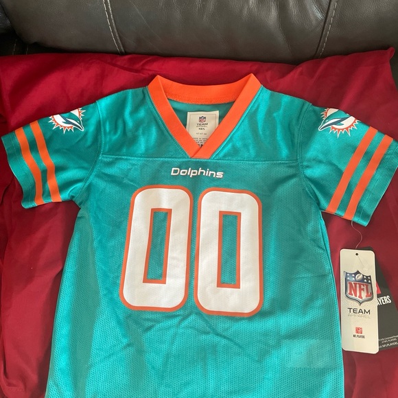 Tye Hill Miami Dolphins Test Jersey Toddler 4T - Picture 2 of 2